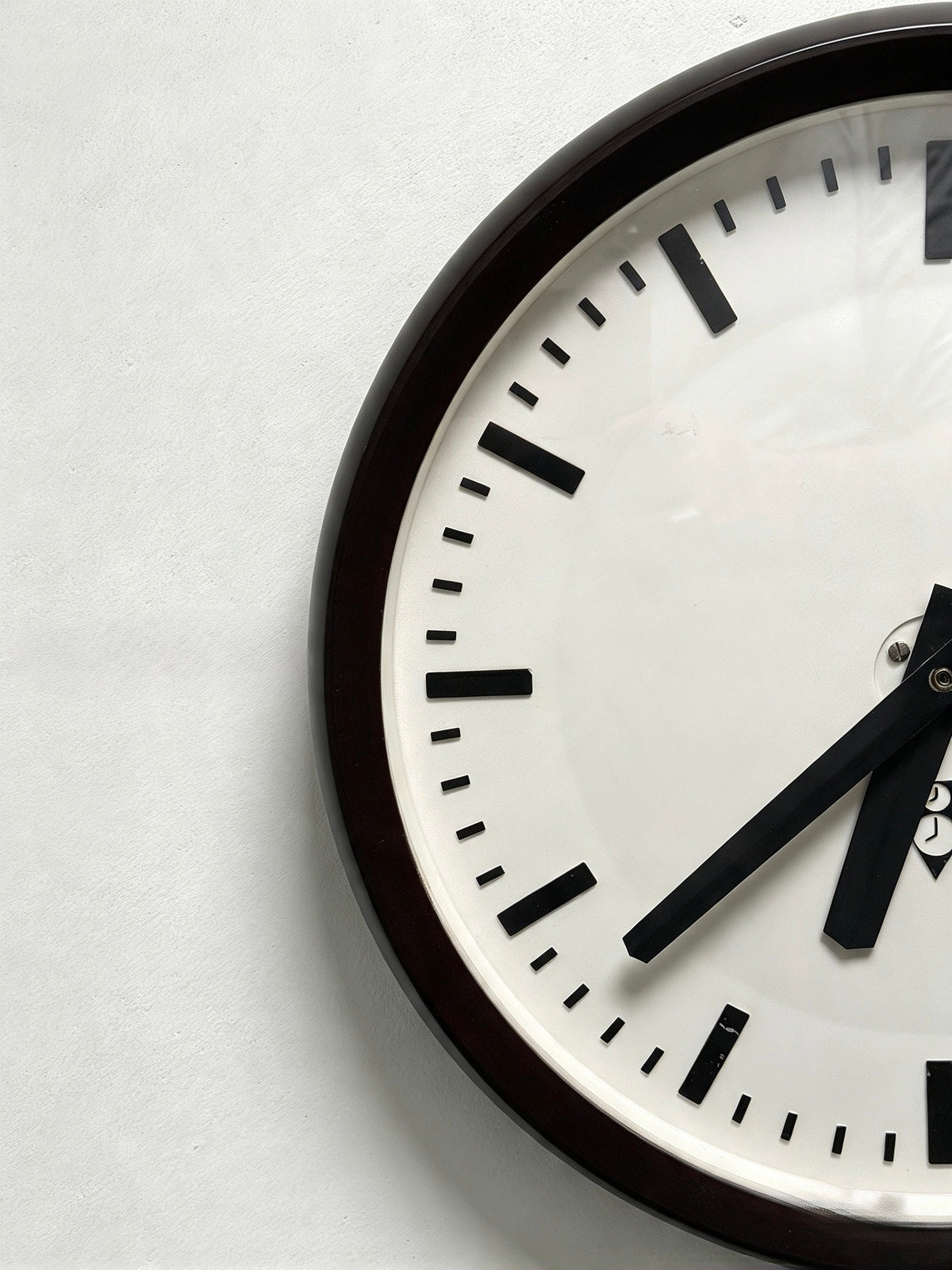 1960s Czech Bakelite Factory Clock By Pragotron