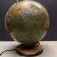 Vintage 1960s DBG Duo Glass Globe Lamp Darmstadt Germany