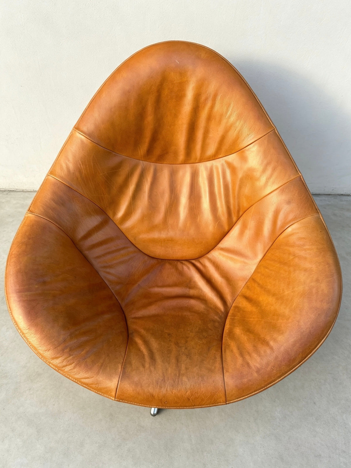 Heals Hidde Swivel Chair By Gerard Van Den Berg