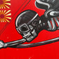 WW2 American Air Force Grim Reapers Nose Art Hand Painted On Board