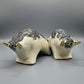Otto Keramik Gold Edition Ceramic Bull West German Pottery Fat Lava