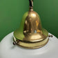 1930s Opaline Pendant Lights With Original Diffusers