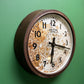 1940s Bakelite Factory Clock By Smiths Sectric