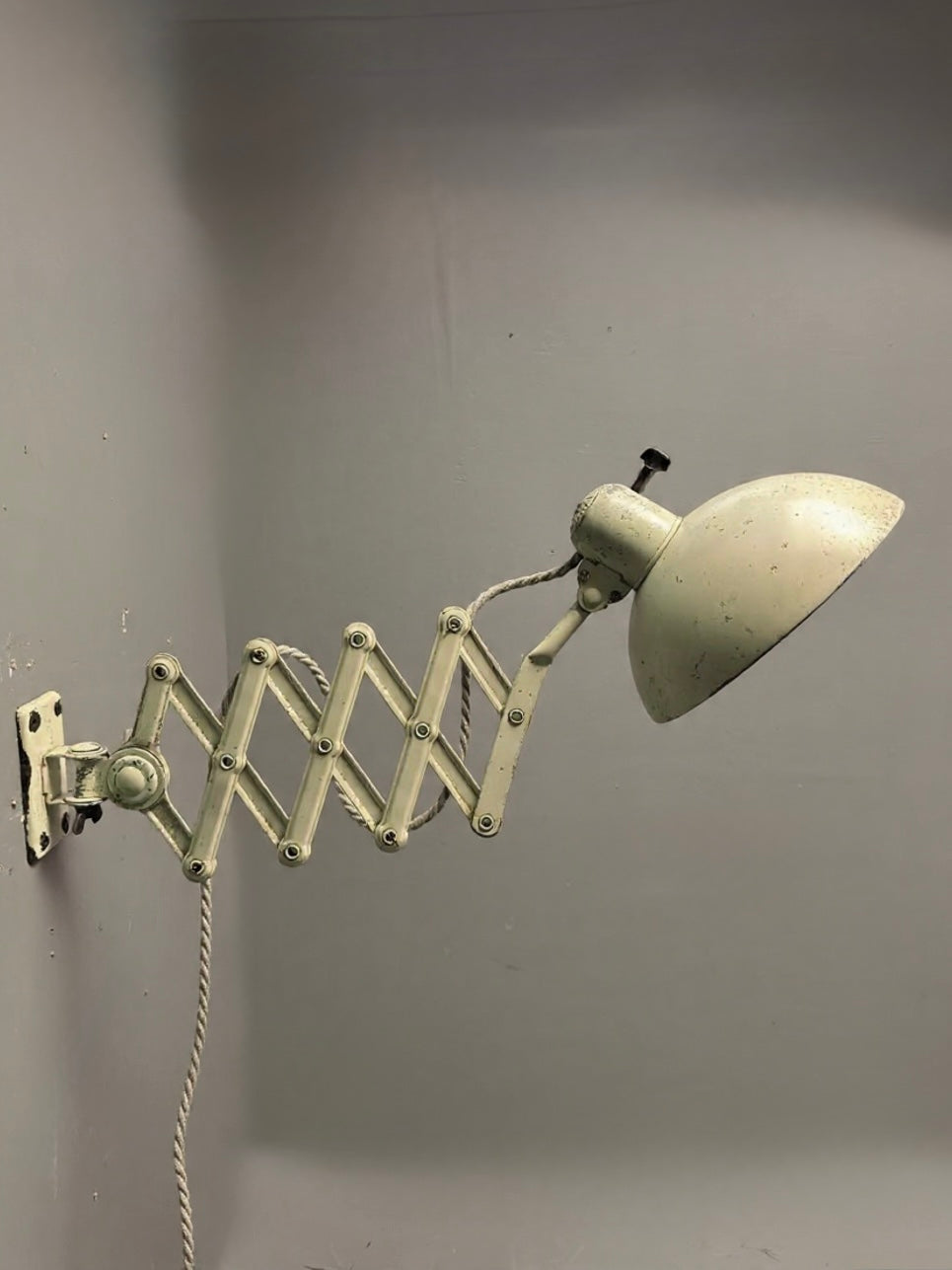 1950s Kaiser Idell Model 6718 Scissor Lamp