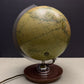 Vintage 1960s German Glass Globe Lamp By JRO Globus Munchen