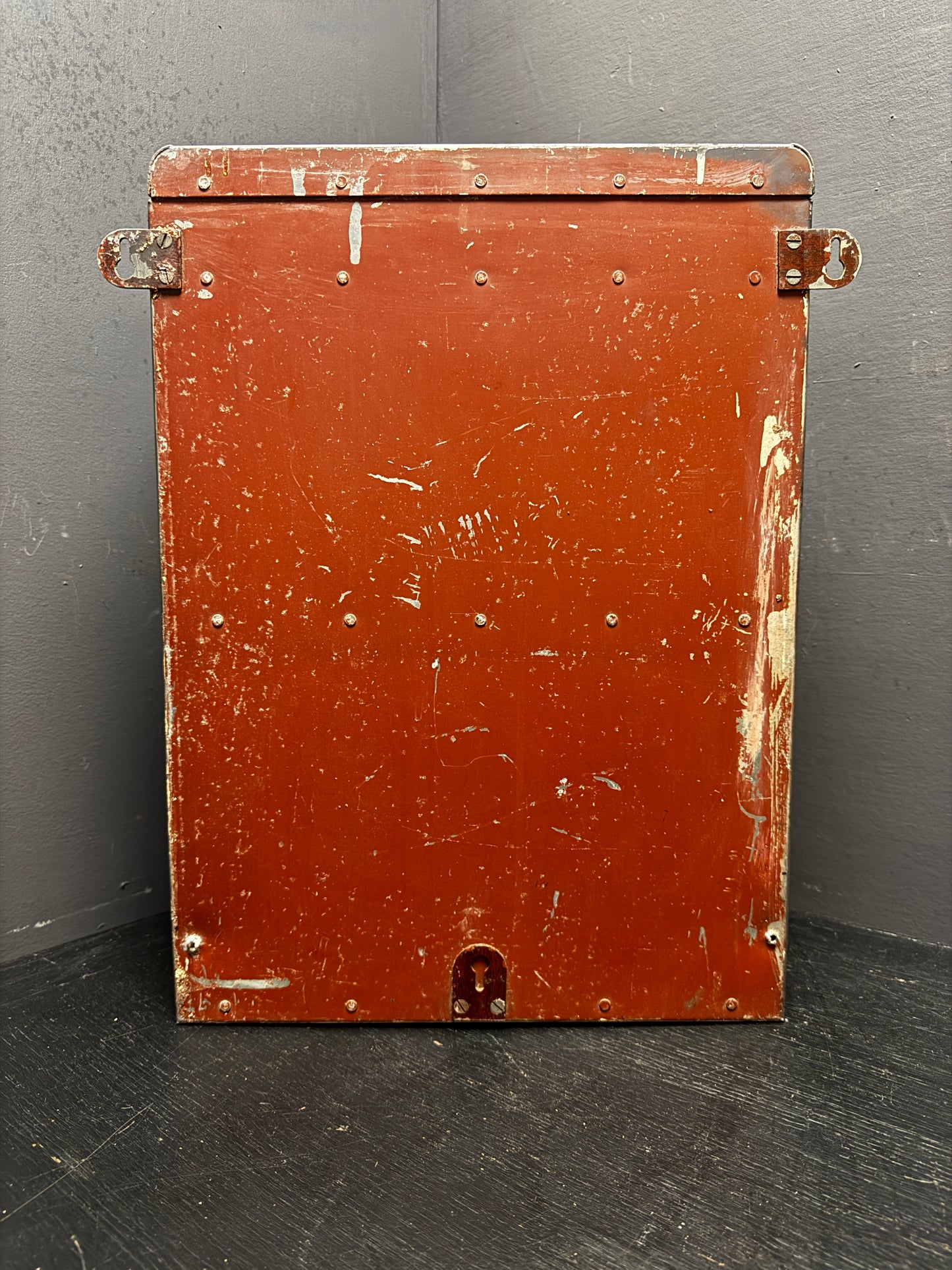 Mid 1900s Medical Or Barbers Wall Cabinet