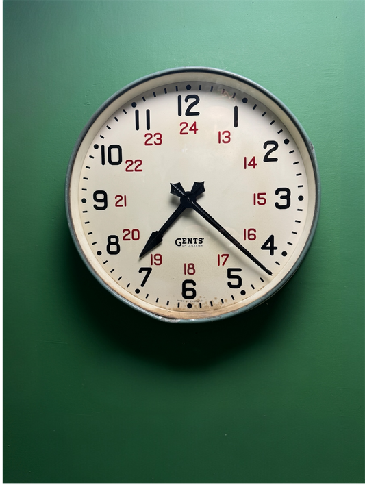 1950s Welsh Railway Clocks By Gents Of Leicester