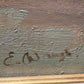 Framed Oil On Canvas Impressionist Painting Signed E.Waugh