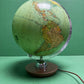 Vintage 1960s German Glass Globe Lamp By JRO Globus Munchenbh