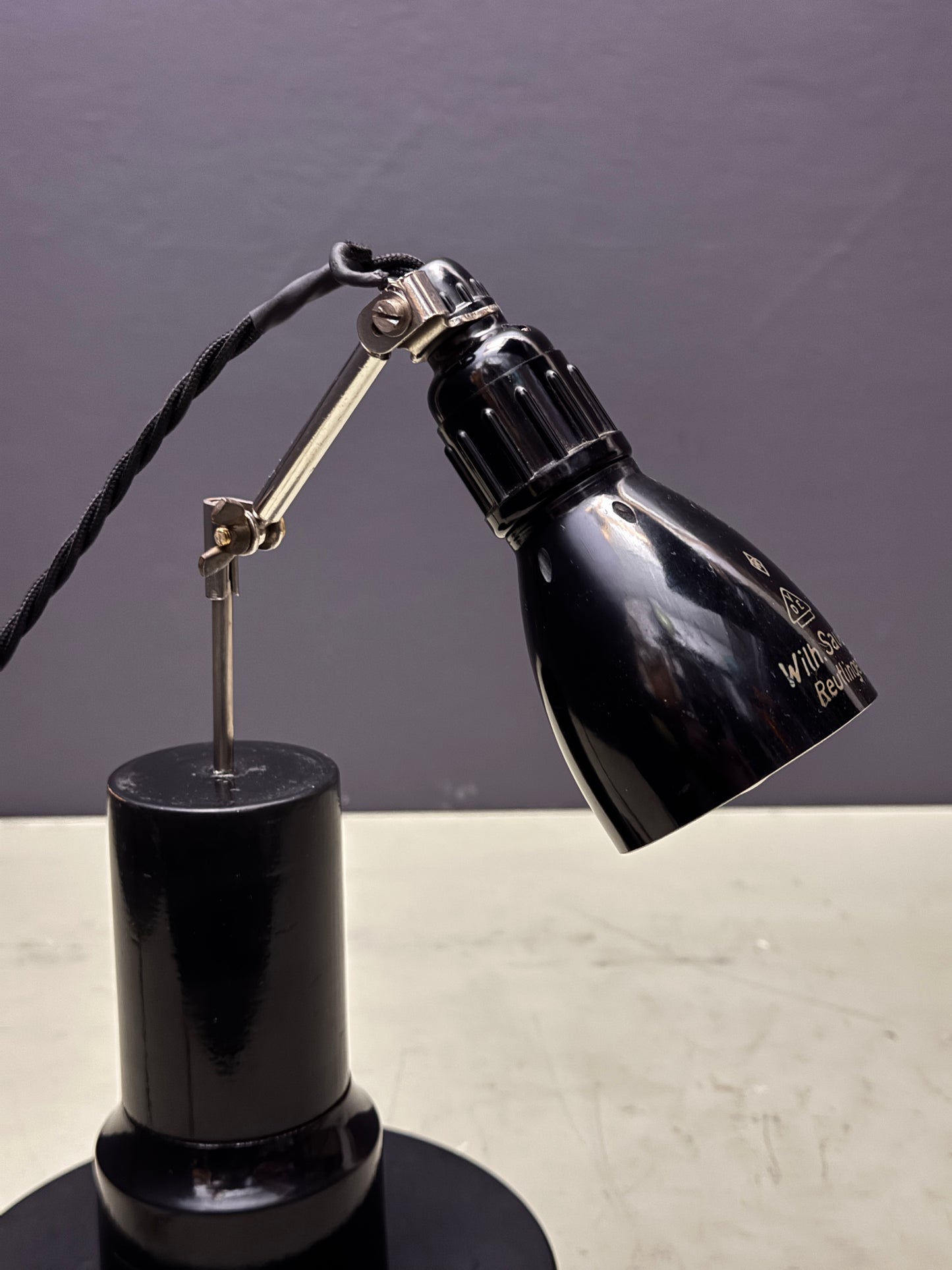 1920s Bakelite Table Lamp By FK Germany