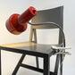 1970s Bright Orange Clamp Lamps Germany