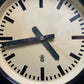 Large 1960's East German Industrial Factory Clocks By GW