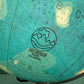 Vintage 1980s German Welt Im Raum Duo Glass Globe Lamp