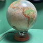 Vintage 1960s German Glass Globe Lamp By JRO Globus Munchen