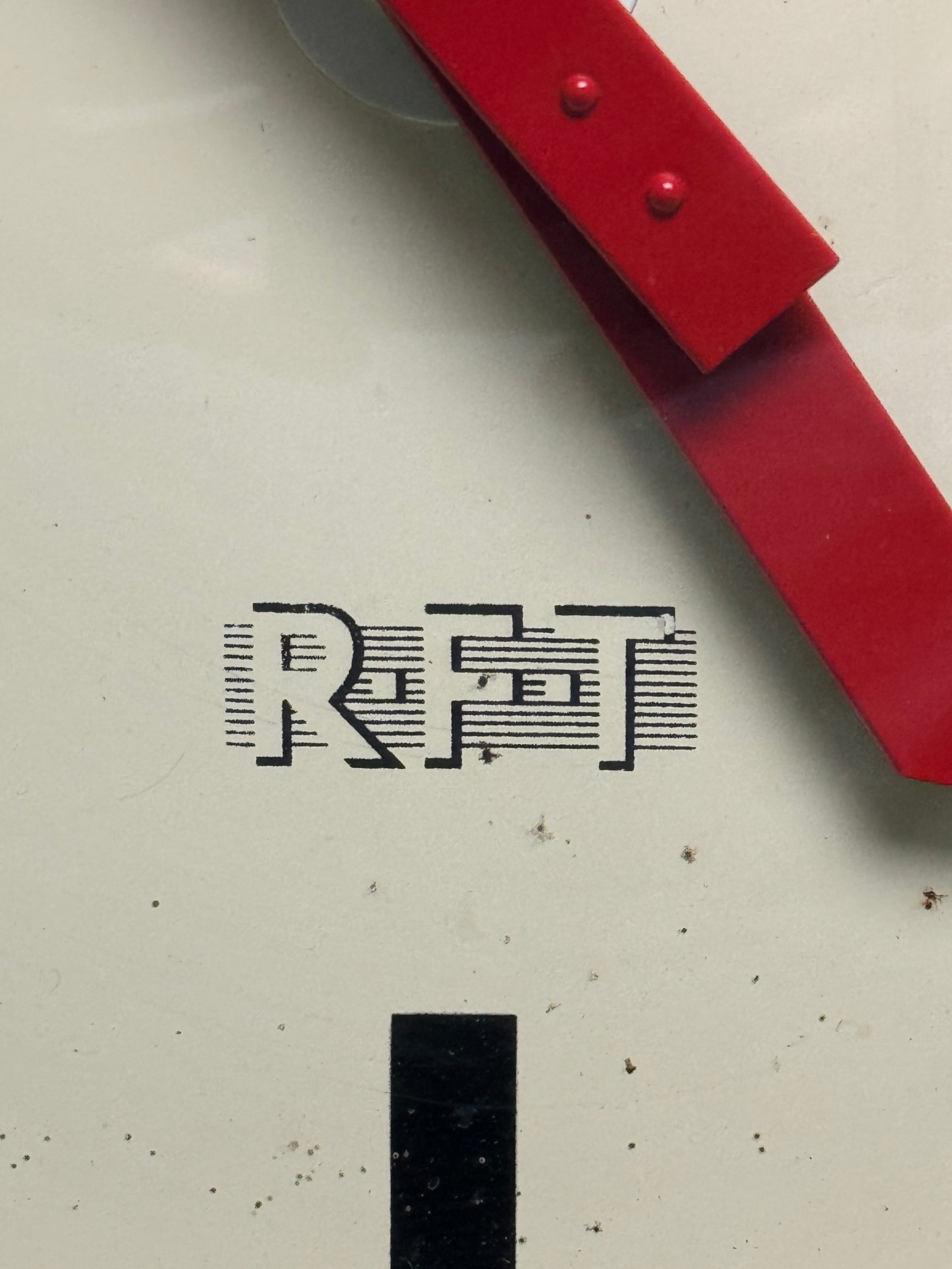 1960s East German Industrial Factory Clock By RFT