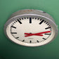 1970s East German Industrial Factory Clock By RFT