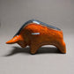 Otto Keramik Classic Ceramic Bull West German Pottery Fat Lava