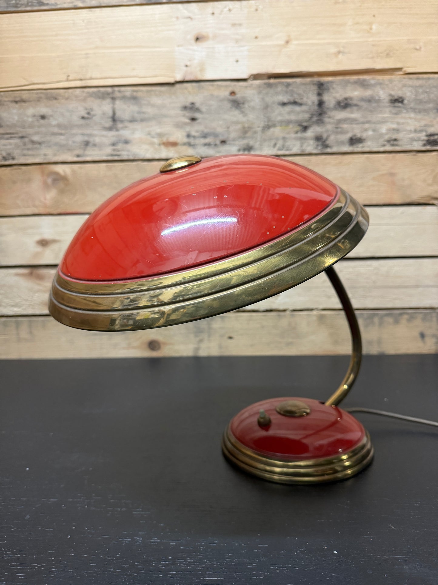 1950s Modernist Table Lamp By Helo Leuchten