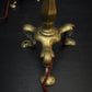 Circa 1910 Pair Of Faraday & Son Brass Pullman Lamps