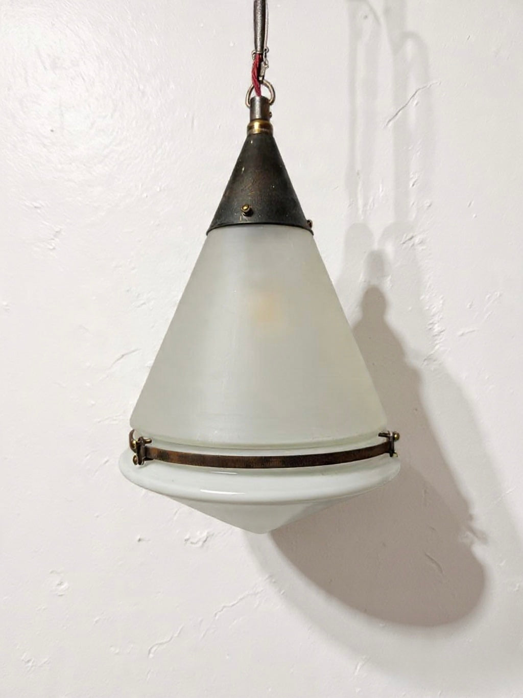1920s Luzette Pendant Light By Peter Behrens For Siemens & Schukert