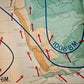 Philips Comparative Wall Atlas Of Africa Circa 1950s