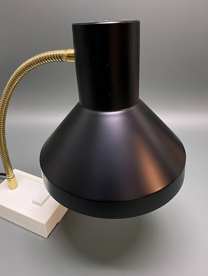 1970s German Retro Gooseneck Table Lamp