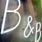 Large ‘ B&B ‘ Bed & Breakfast Neon Sign Circa 1980s