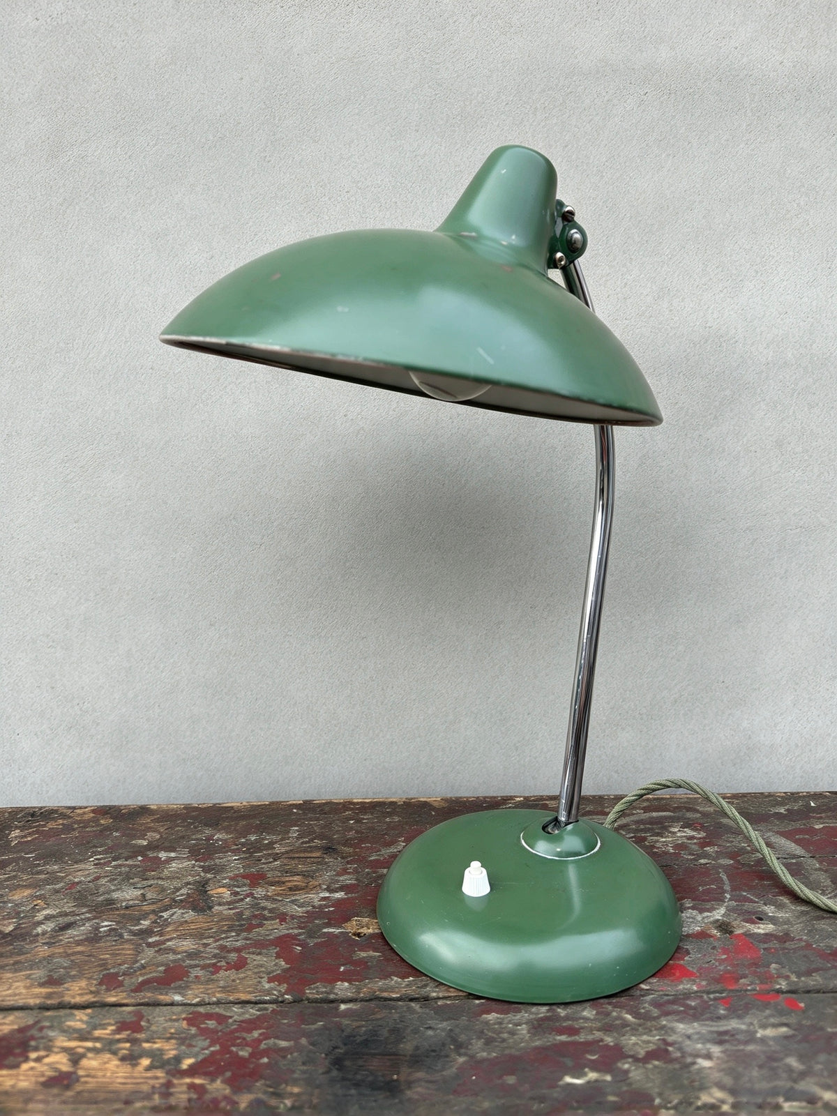 1950s Bauhaus Table Lamp Kaiser Idell Model 6786 By Christian Dell