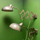 1950s Industrial Scissor Lamps By Helo Leuchten
