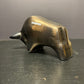 Otto Keramik Large Ceramic Bull West German Pottery Fat Lava