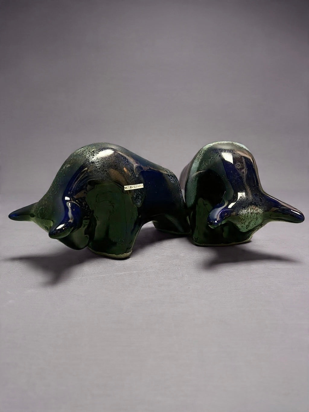 Otto Keramik Classic Ceramic Bull West German Pottery Fat Lava