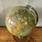 Vintage 1960s German Glass Globe Lamp By JRO Globus Munchen