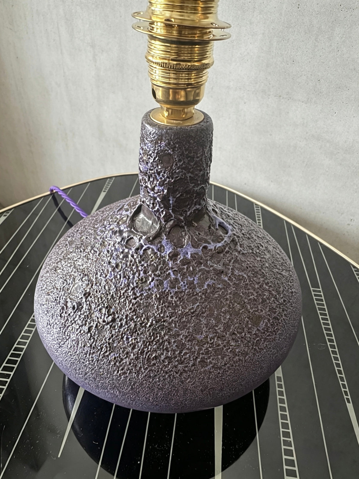 Otto Keramik Fat Lava UFO Lamp