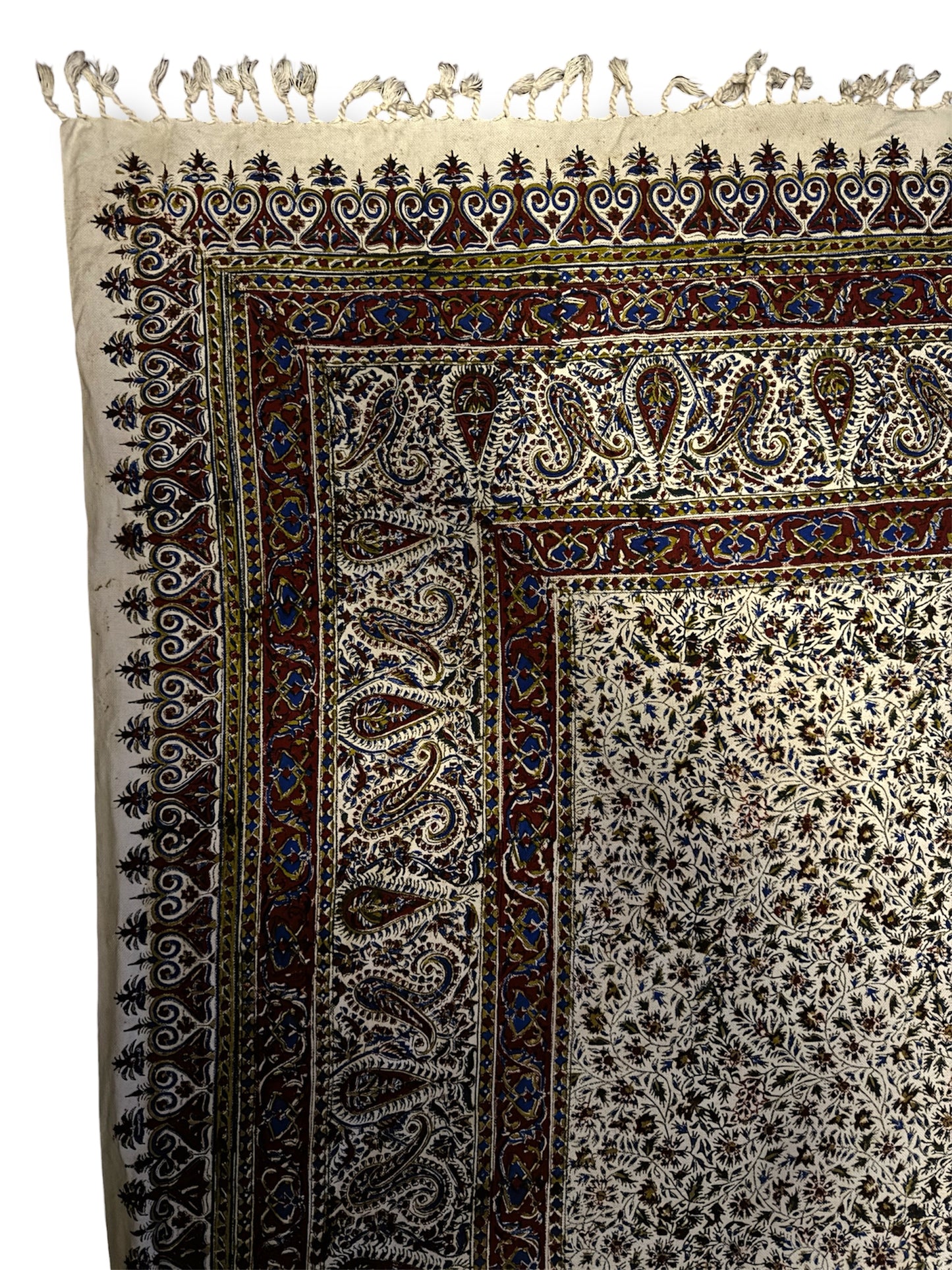 Large Ghalamkari Hand Block Prints Made In Iran