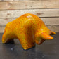 Otto Keramik Large Ceramic Bull West German Pottery Fat Lava