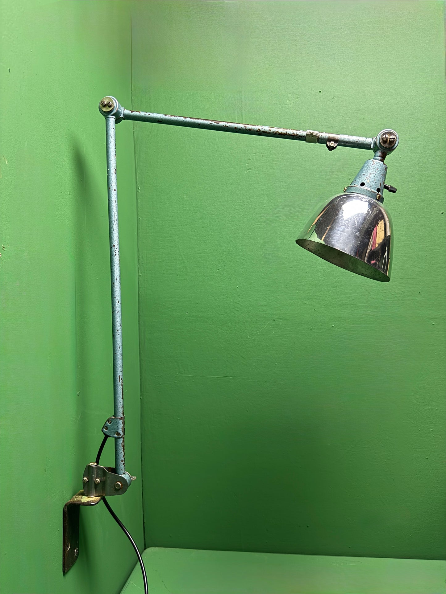1950s Wall Mounted Task Lamp By Curt Fischer For Midgard