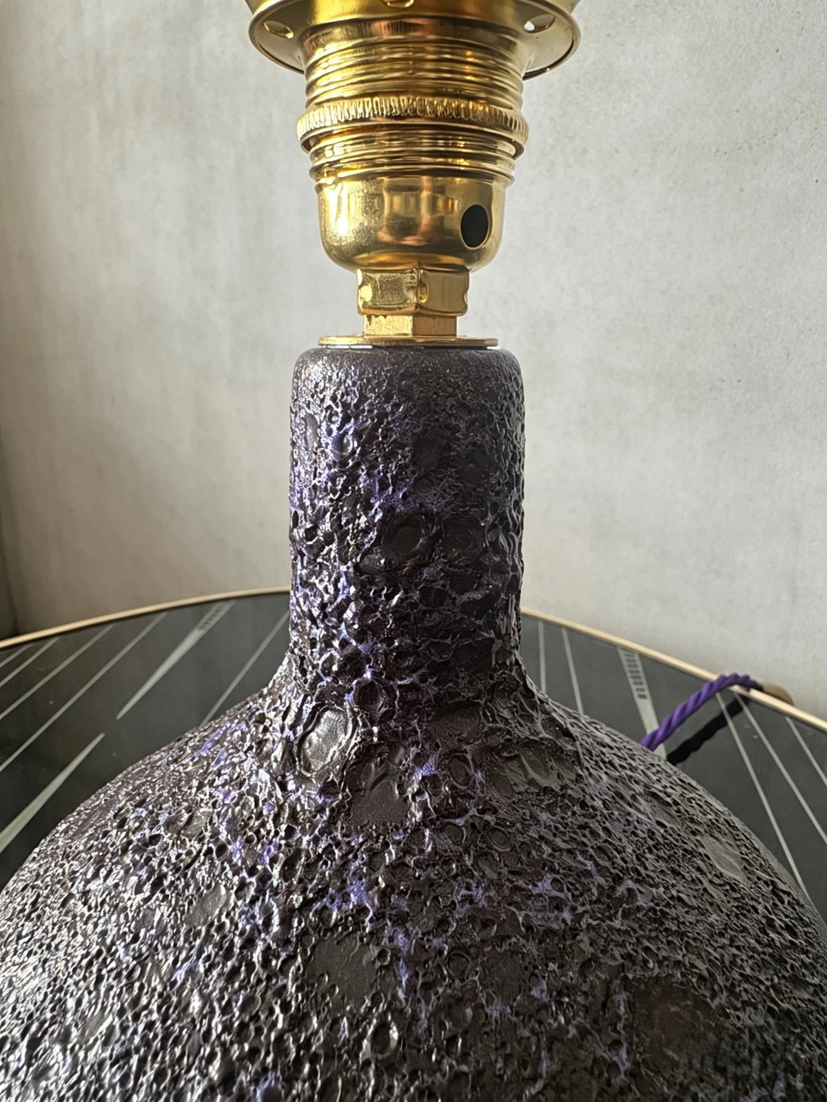 Otto Keramik Fat Lava UFO Lamp