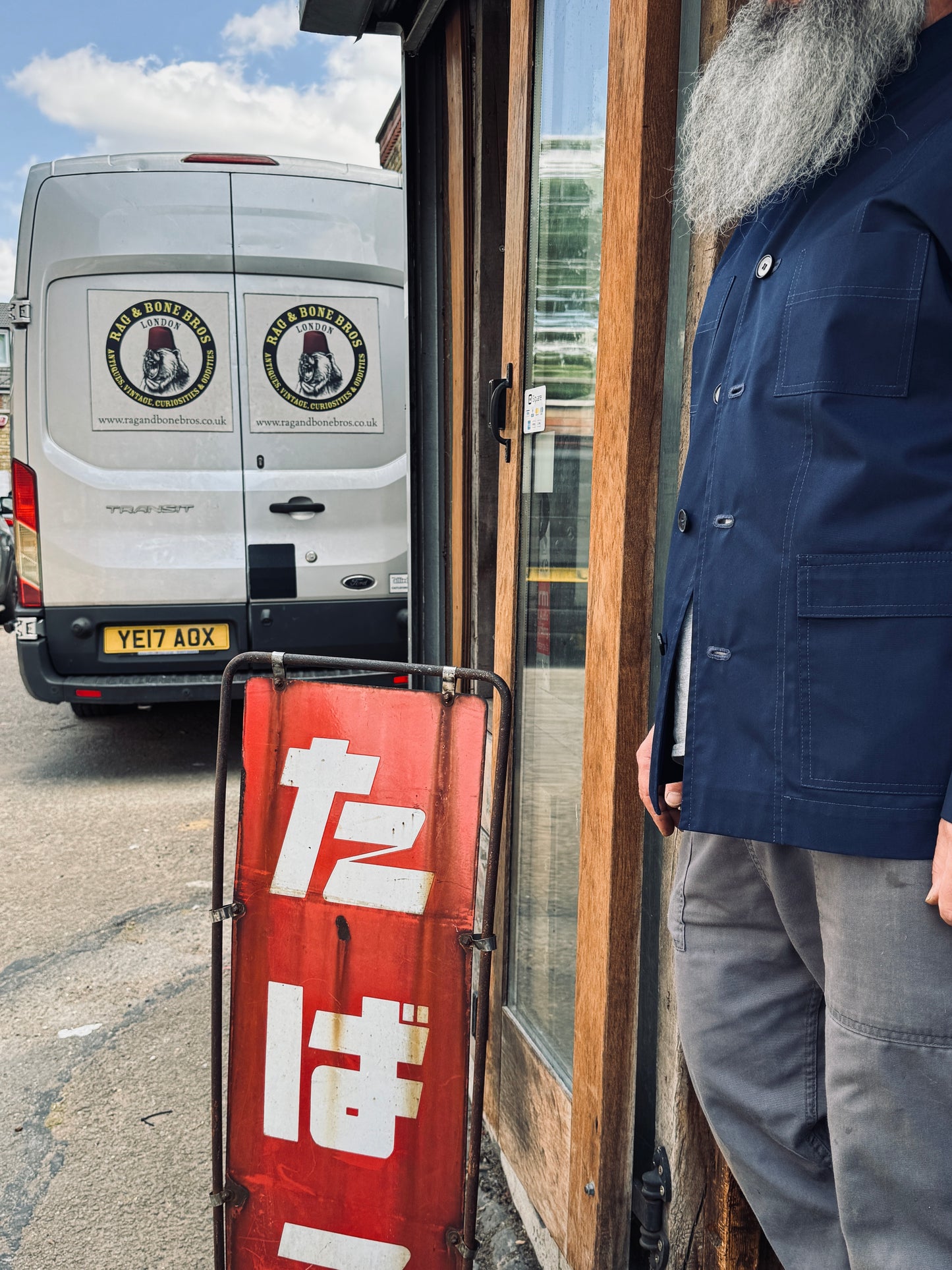 The 'Mintan' Made In London Classic Work Wear Drill Cotton Over Shirt