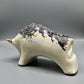 Otto Keramik Gold Edition Ceramic Bull West German Pottery Fat Lava