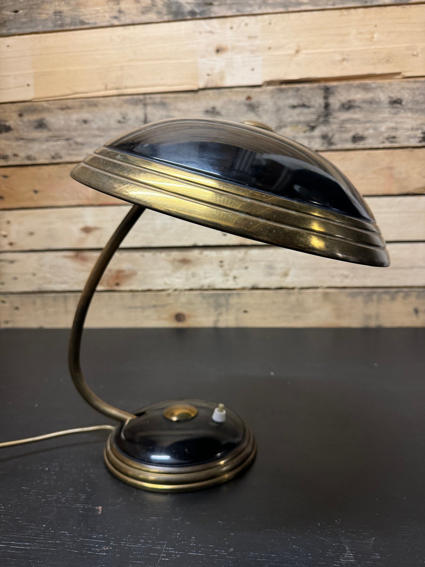 1950s Modernist Table Lamp By Helo Leuchten