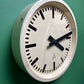 1950s East German Industrial Factory Clock By RFT
