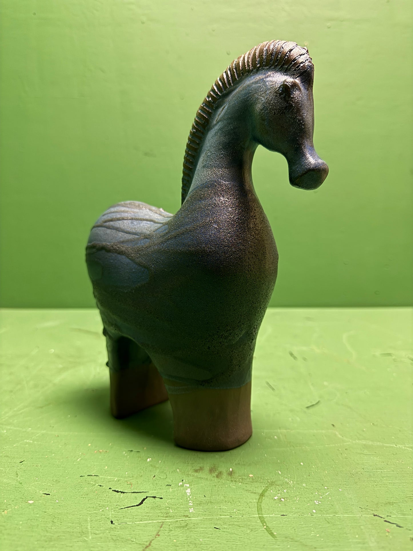 Ceramic Horses By Renowned Design Ceramicist Saliha Kartal