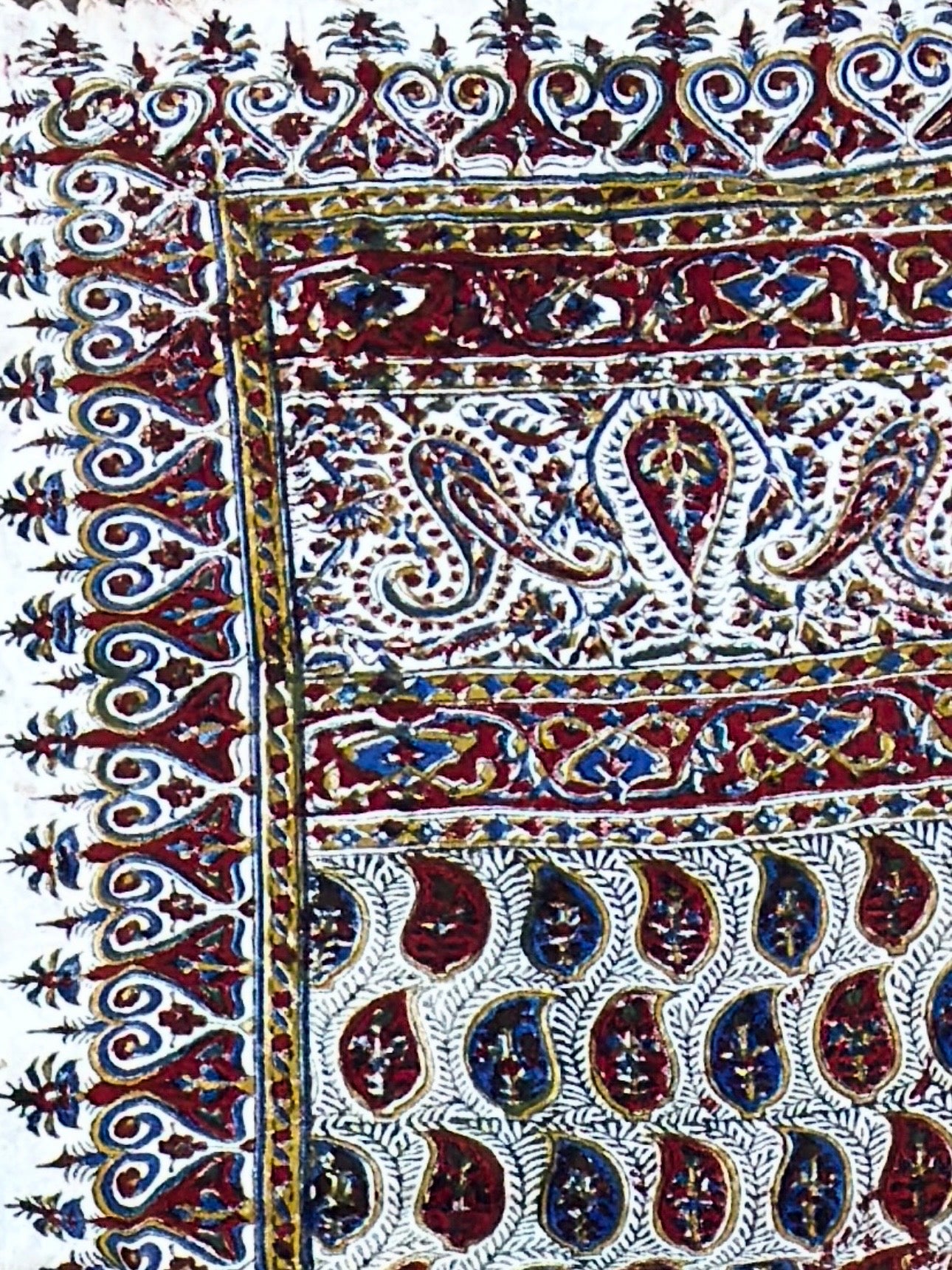 Ghalamkari Hand Block Prints Made In Iran