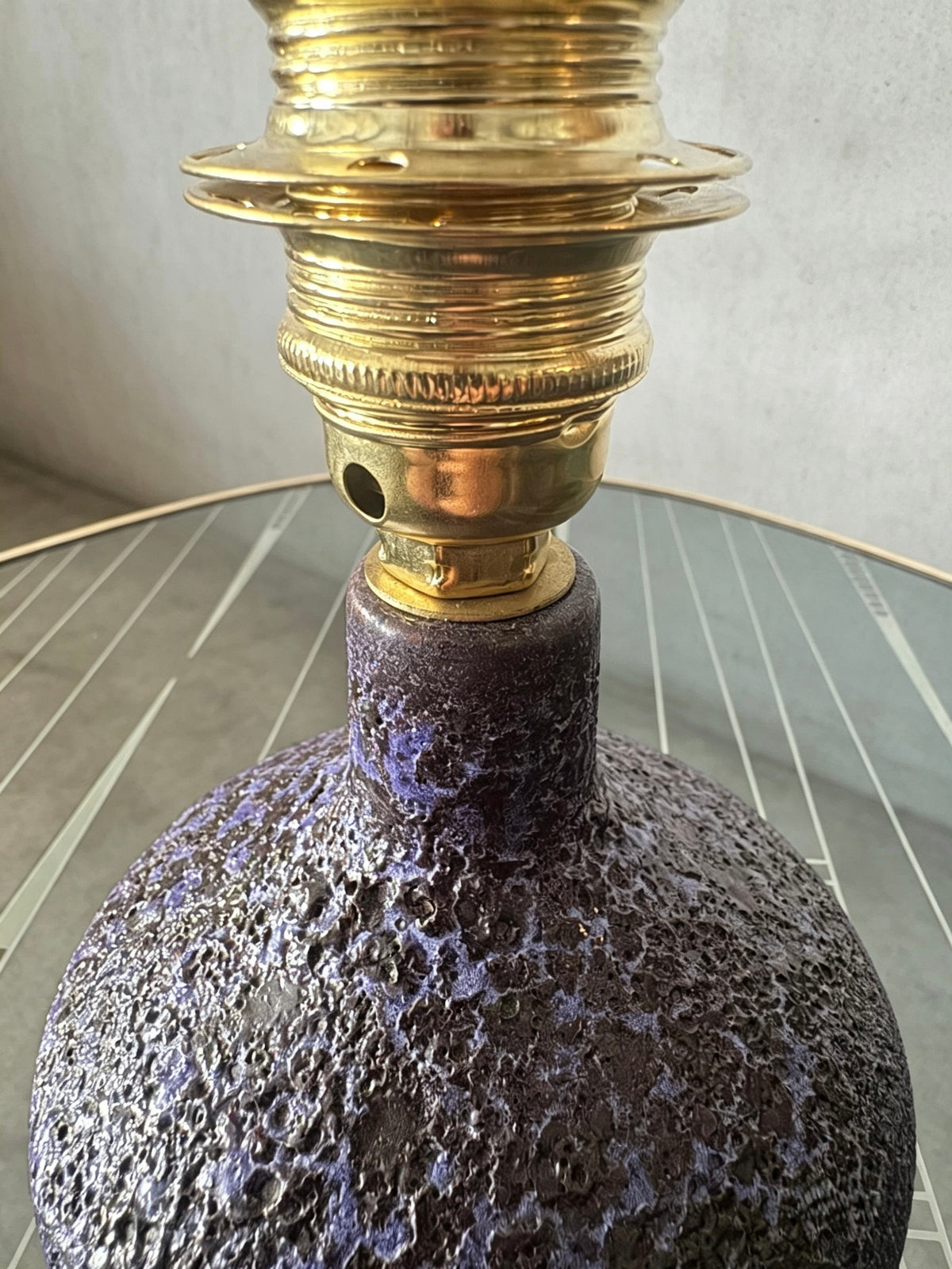 Otto Keramik Fat Lava UFO Lamp