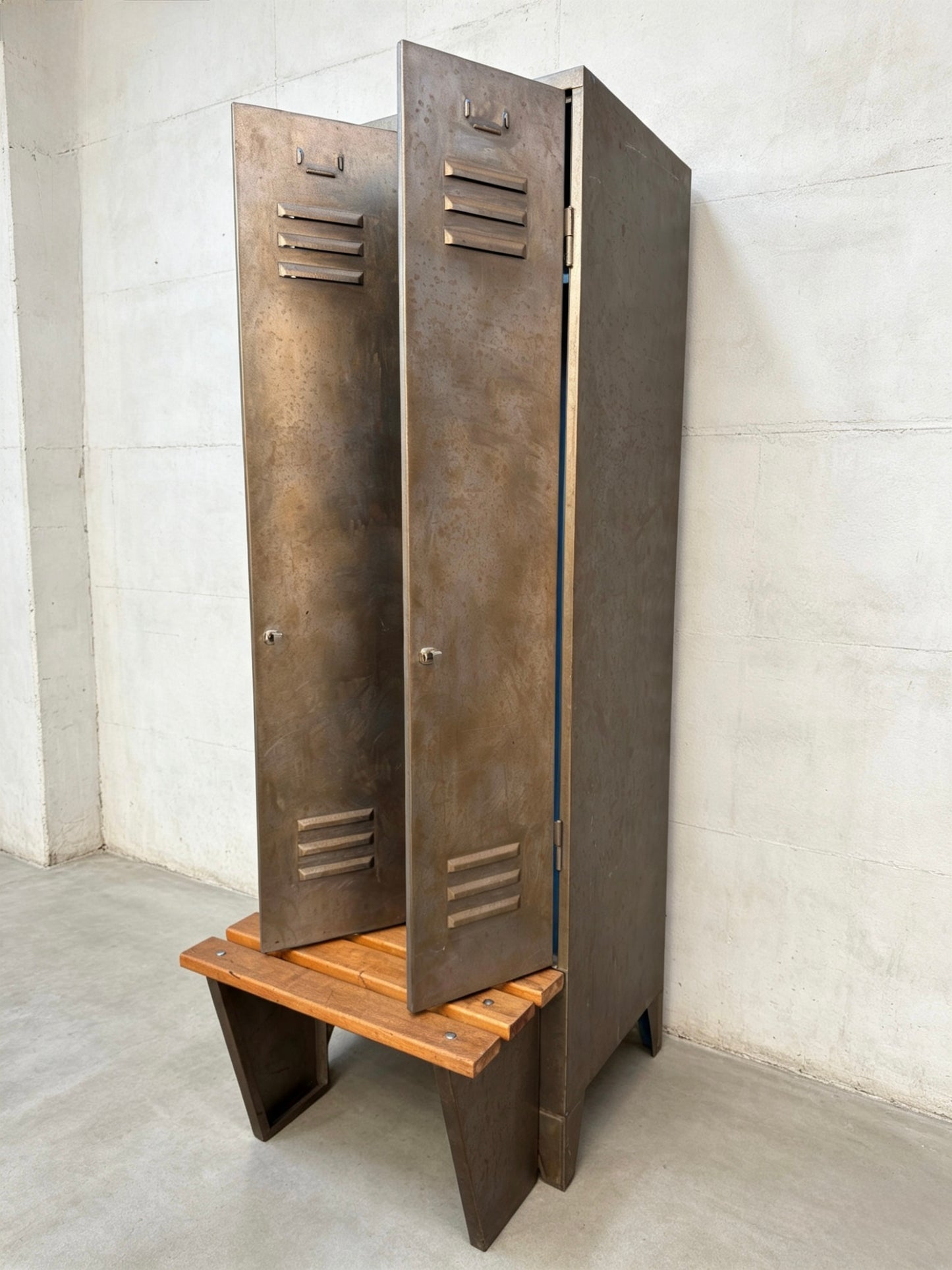 1970s East German Factory Lockers