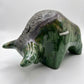 Otto Keramik Classic Ceramic Bull West German Pottery Fat Lava
