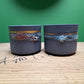 Hand Made Turkish Coffee / Espresso Cups By Renowned Design Ceramicist Saliha Kartal