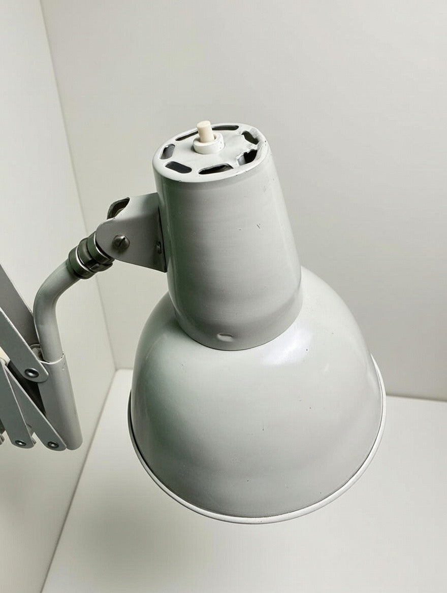 1970s Industrial Scissor Lamp By SIS Germany.