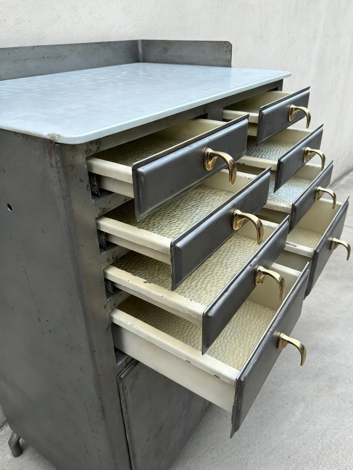 Early 1900s German Dentists Cabinet