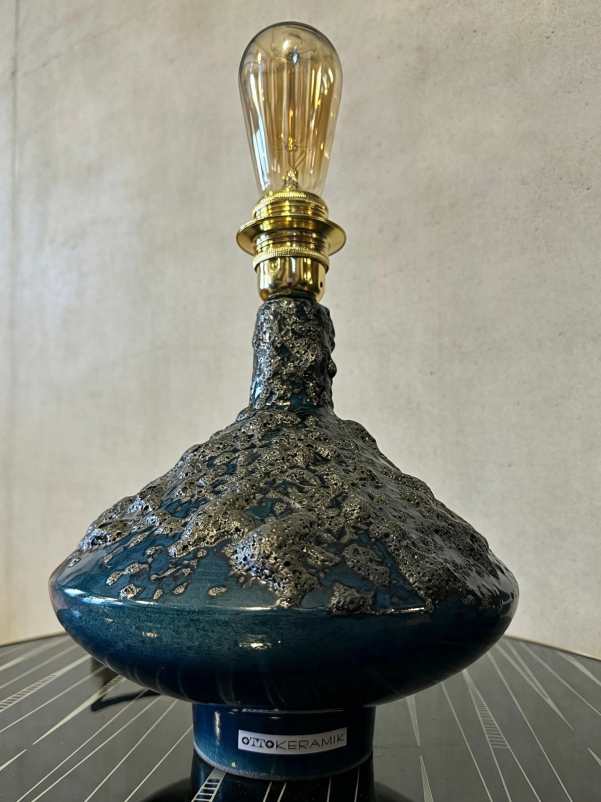 Otto Keramik Fat Lava UFO Lamp
